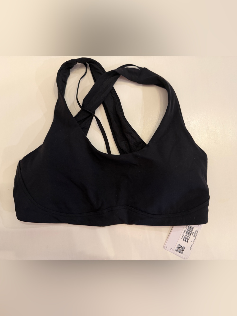 lululemon athletica Black Strappy bra